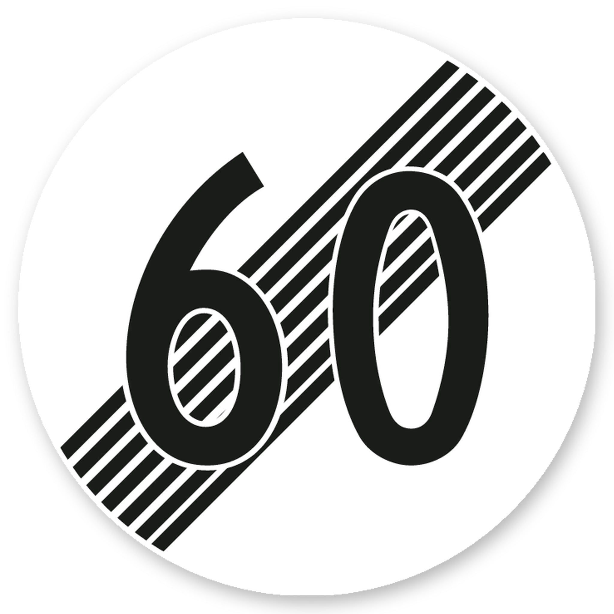 Ende der Höchstgeschwindigkeit 60 km/h