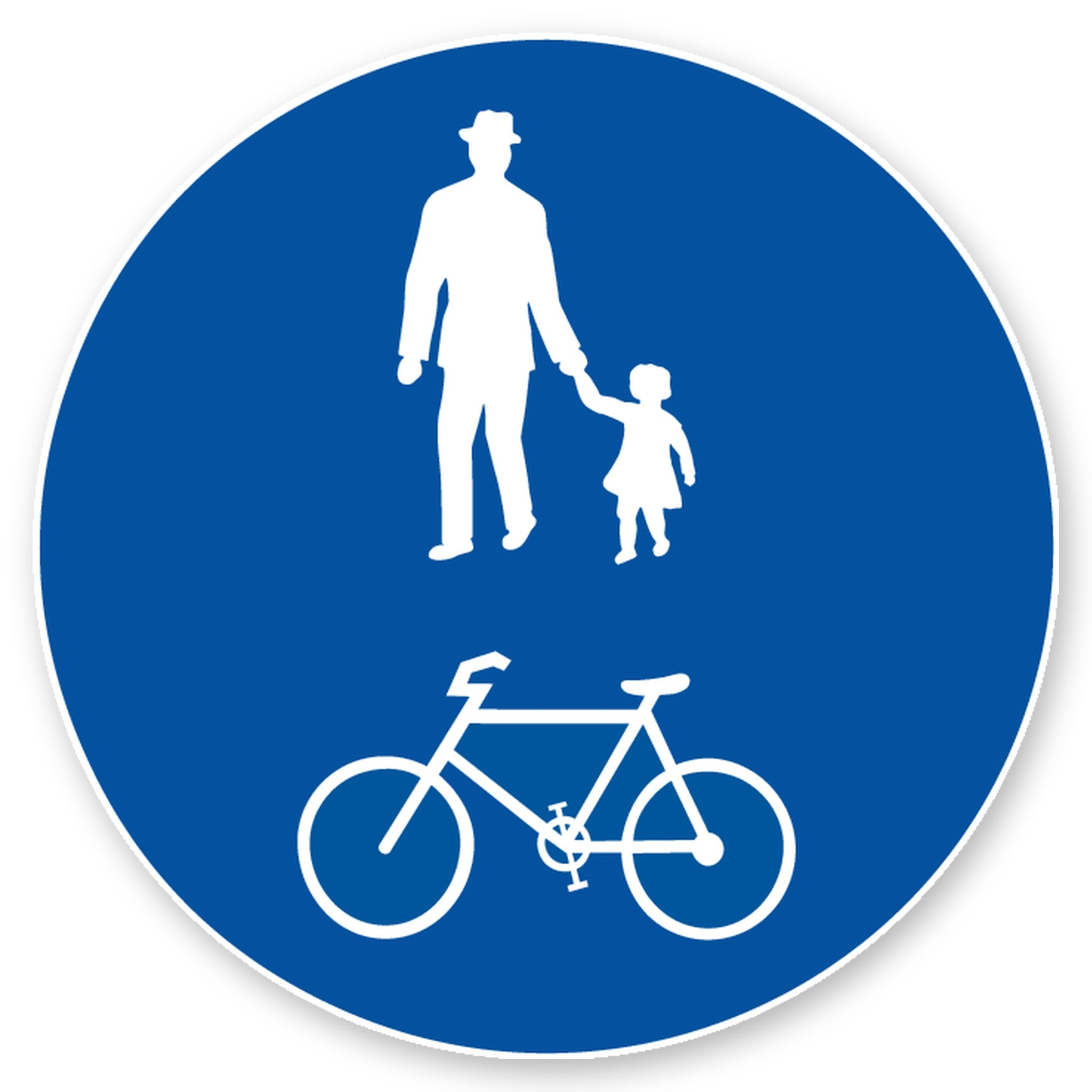 Gemeinsamer Rad- und Fussweg