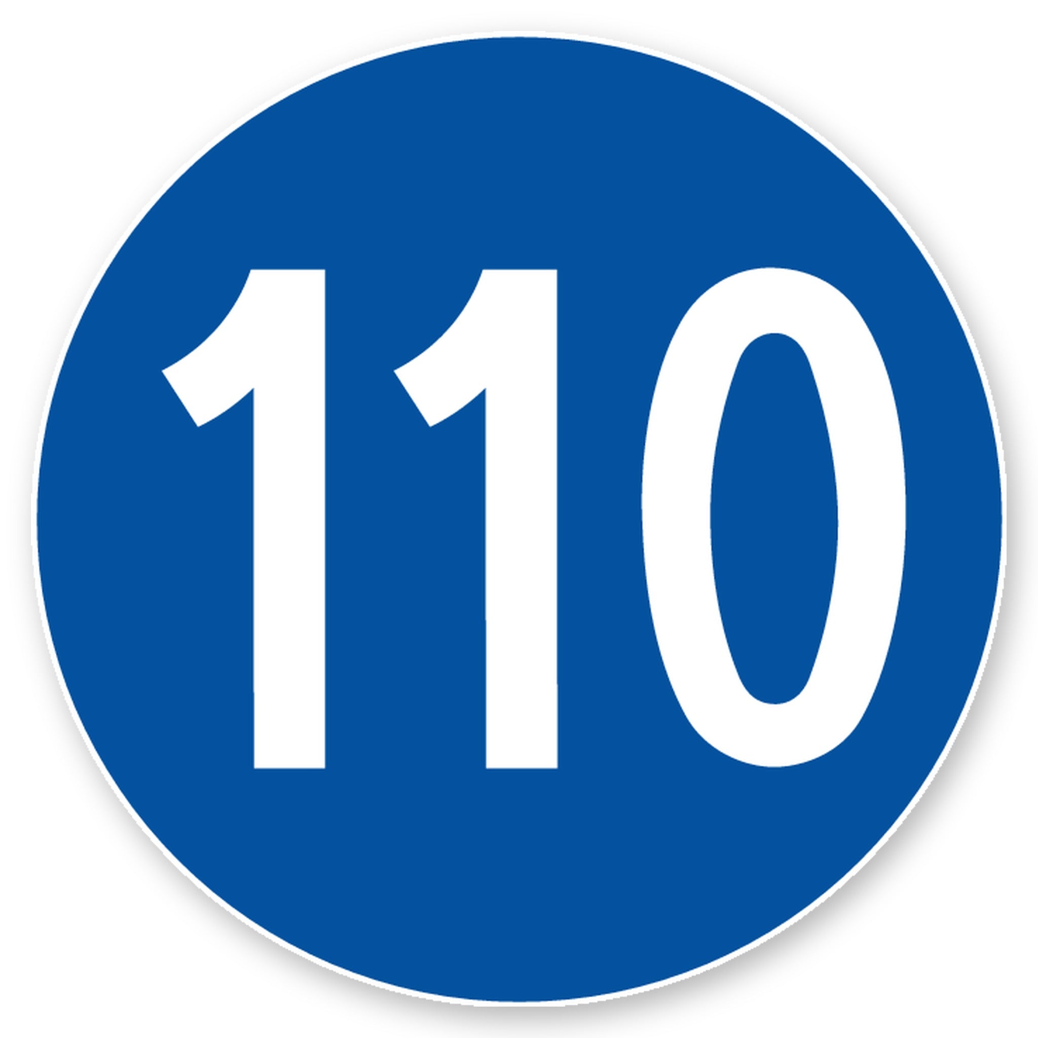 Mindestgeschwindigkeit 110