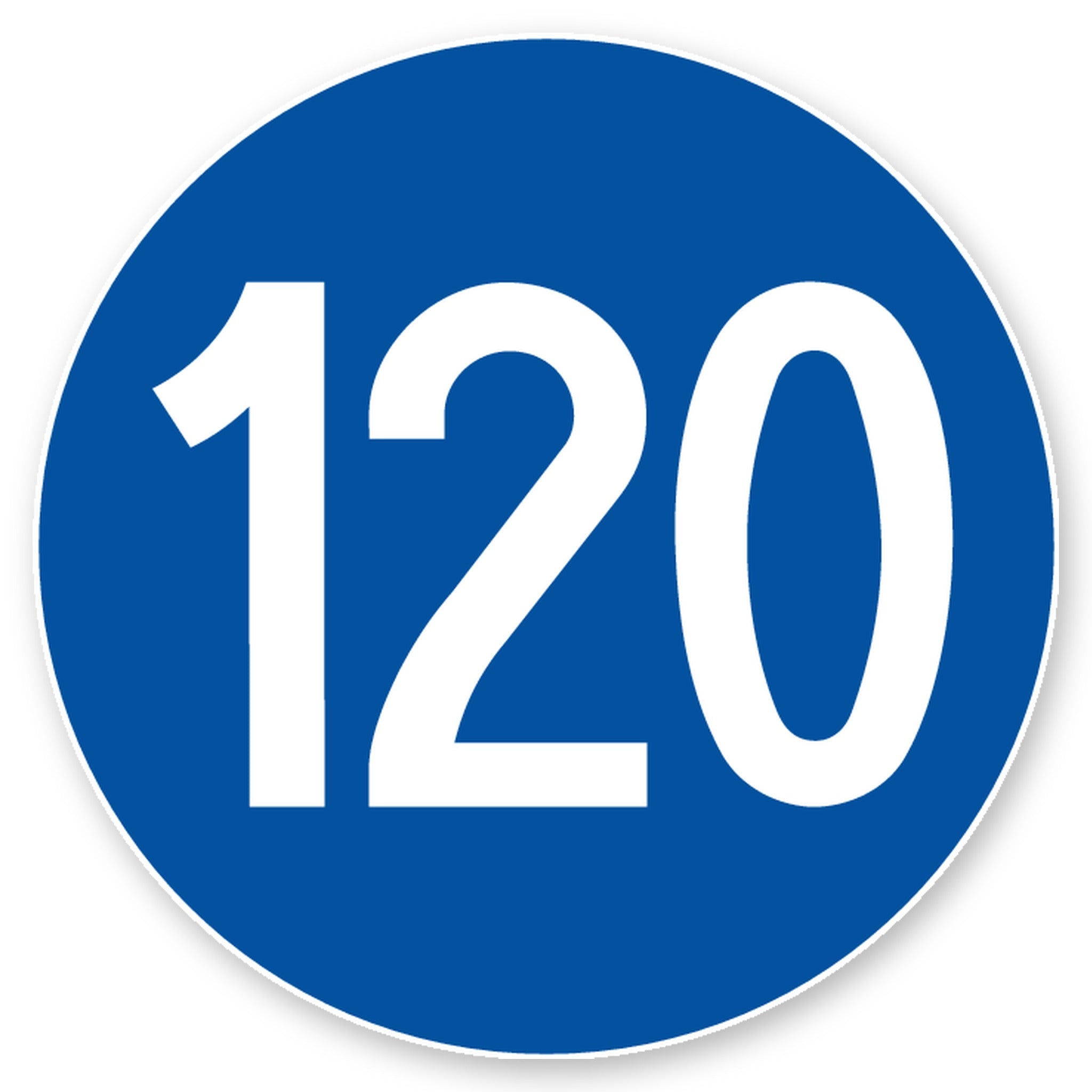 Mindestgeschwindigkeit 120