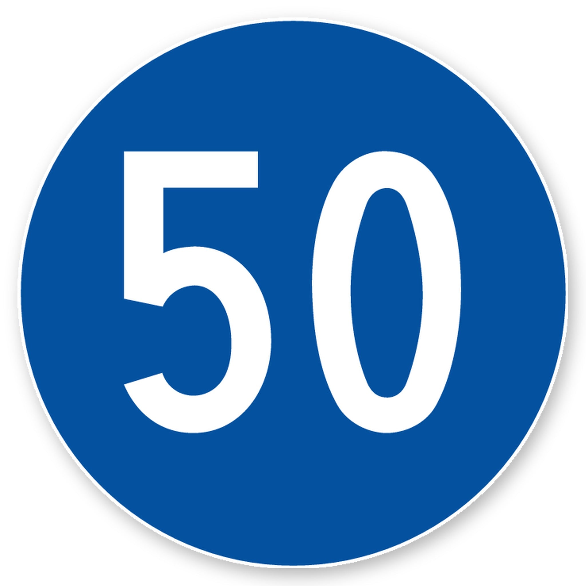 Mindestgeschwindigkeit 50