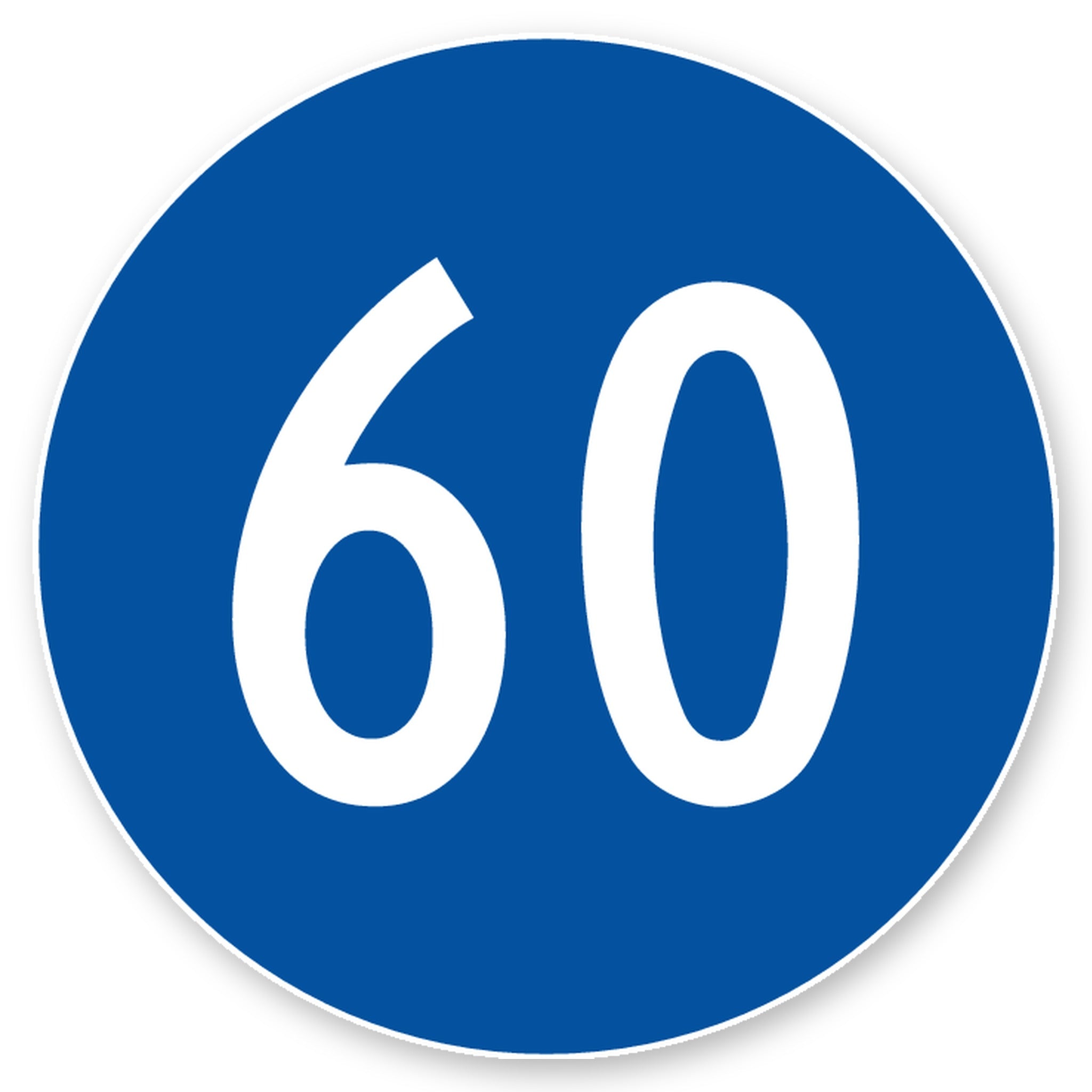 Mindestgeschwindigkeit 60