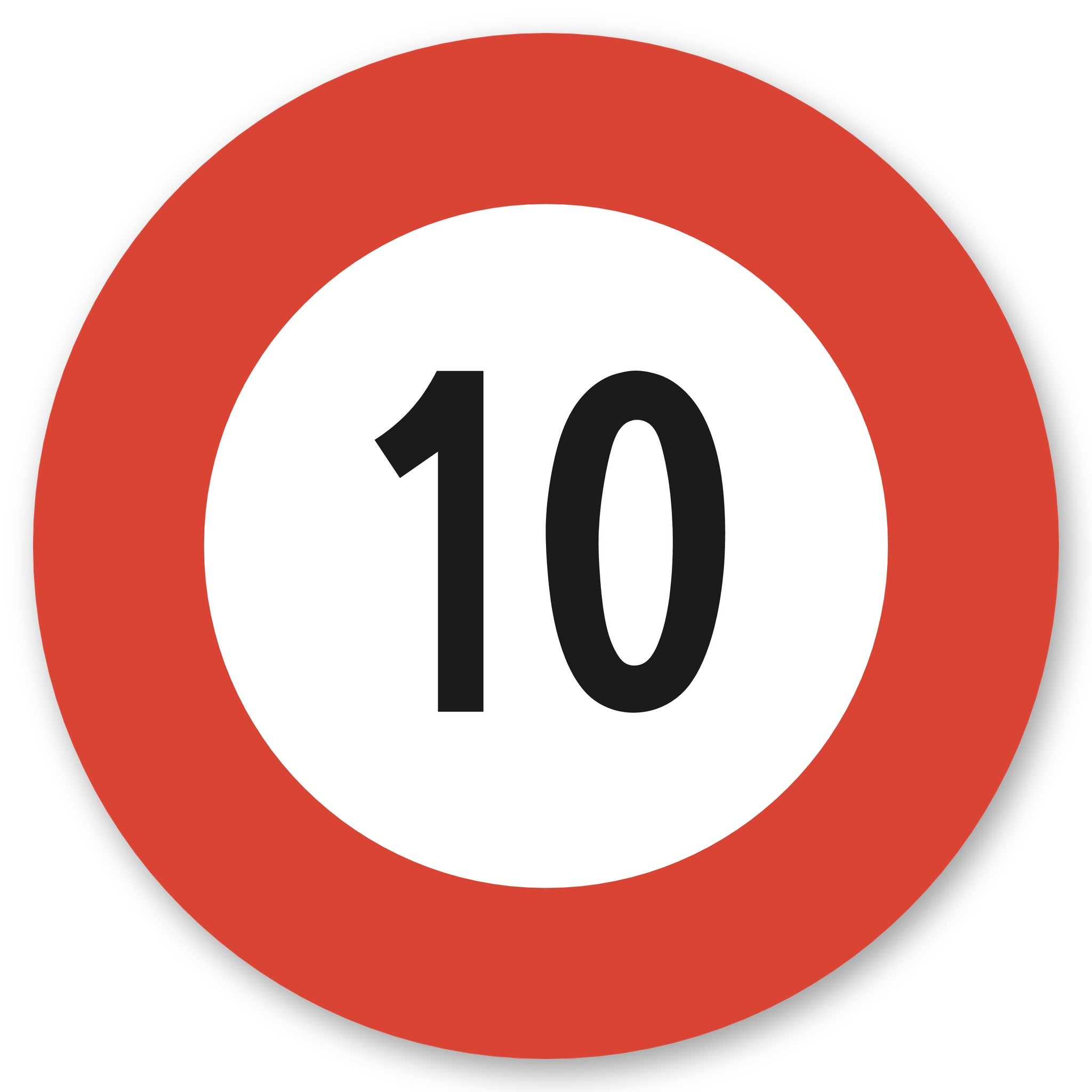 Höchstgeschwindigkeit 10