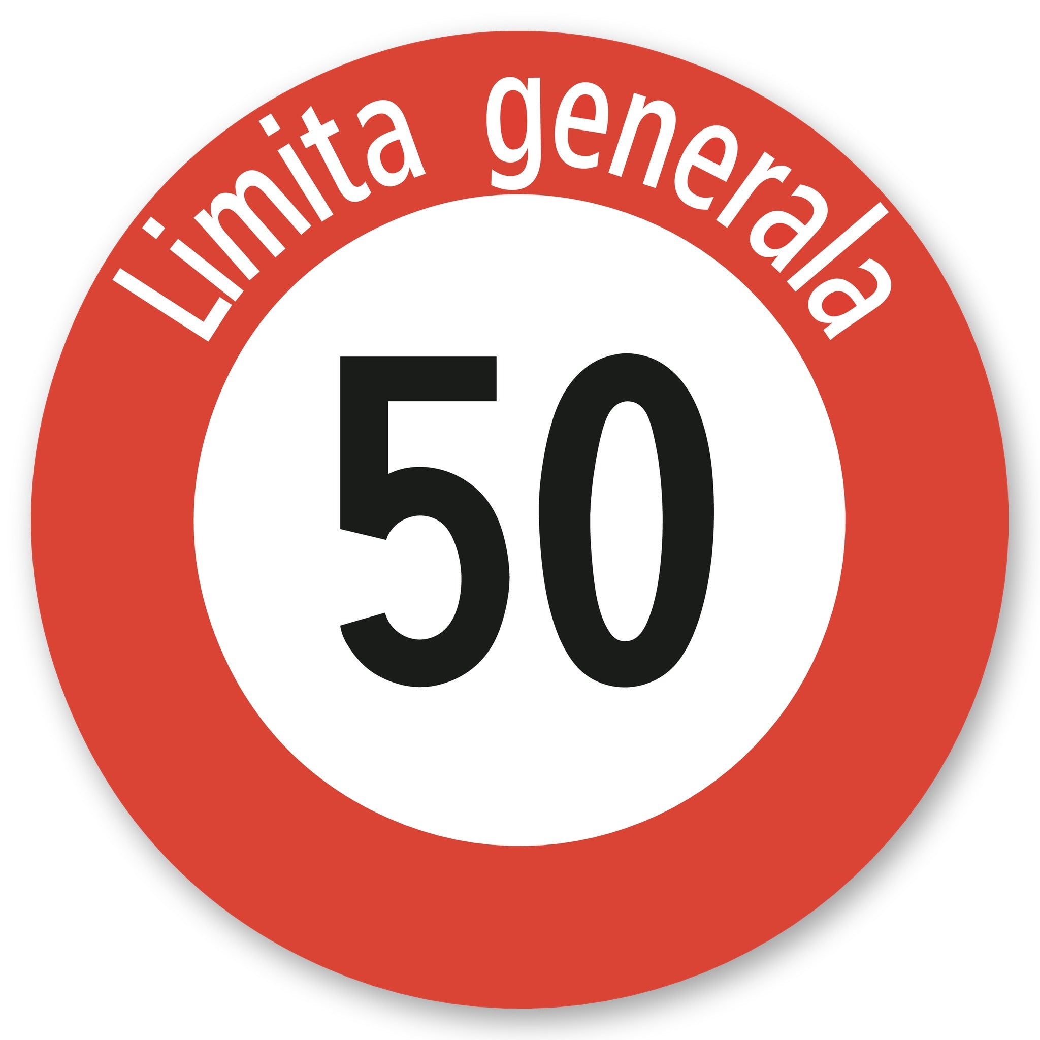 Limita generala 50 (RM) - Segnal Alu-Verbund