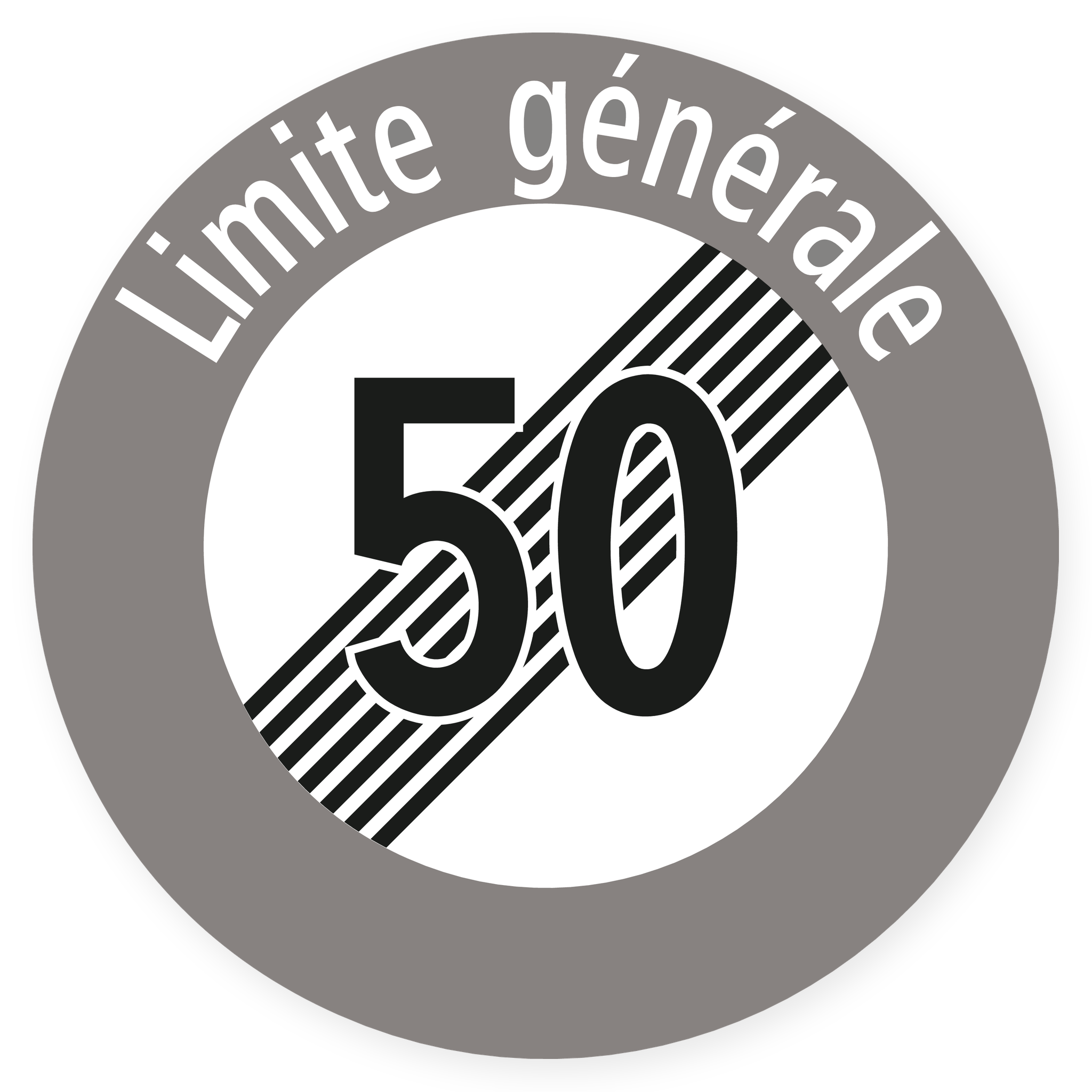 Fin de la vitesse maximale 50 générale