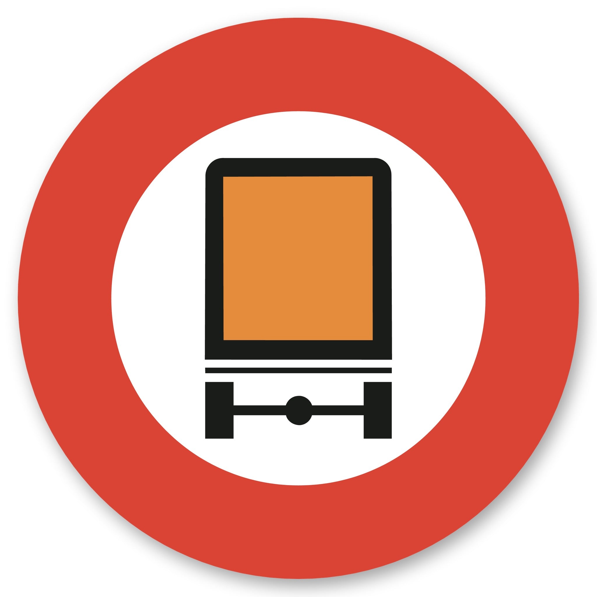 Verbot Für Fahrzeuge Mit Gefährlicher Ladung