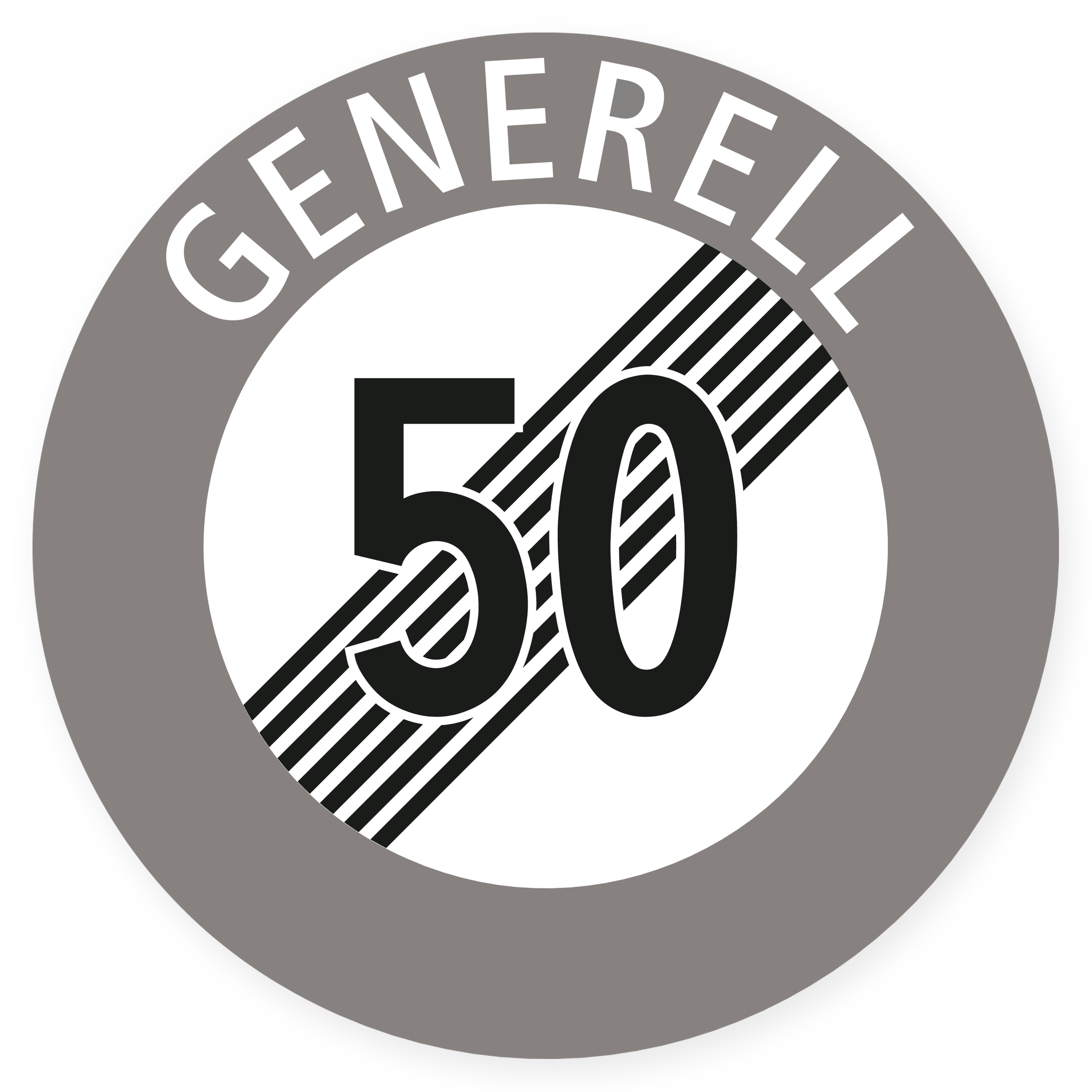 Ende der Höchstgeschwindigkeit 50 generell