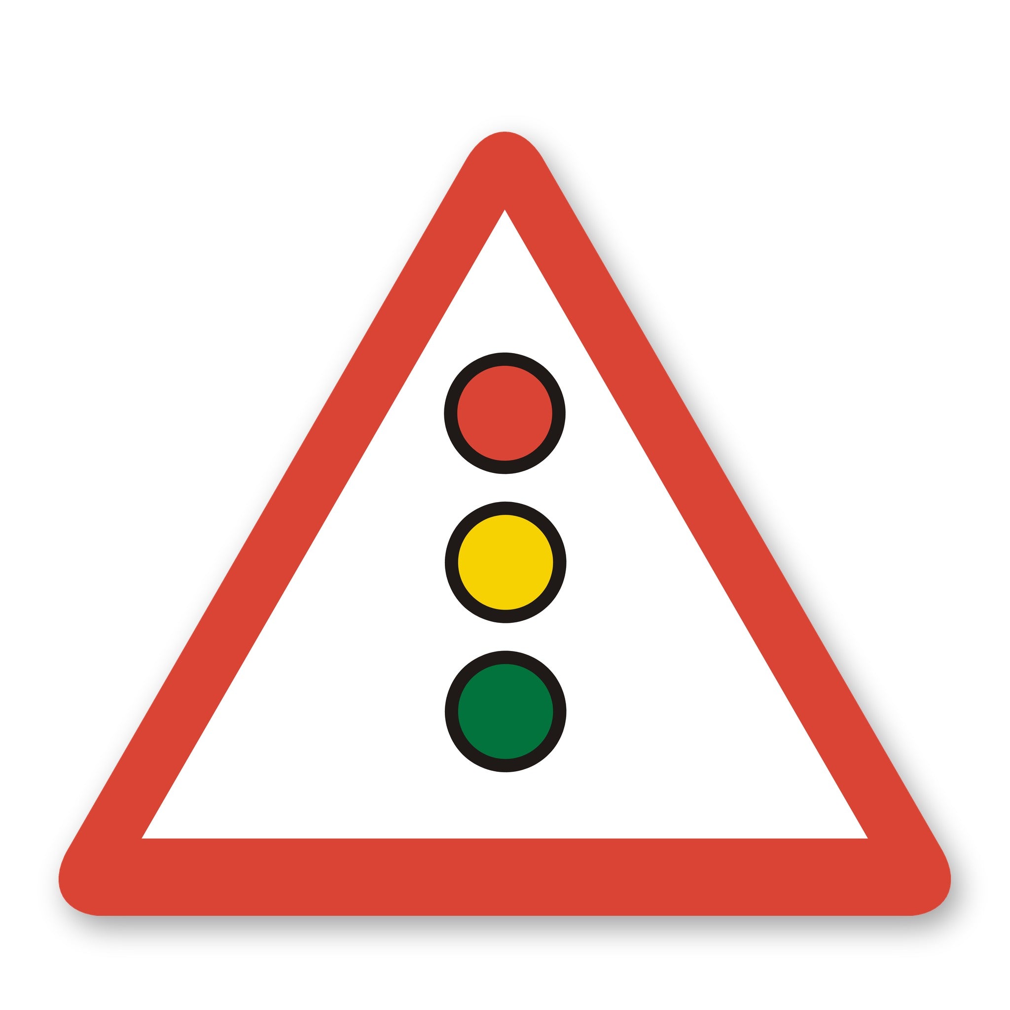 Lichtsignal Warnschild