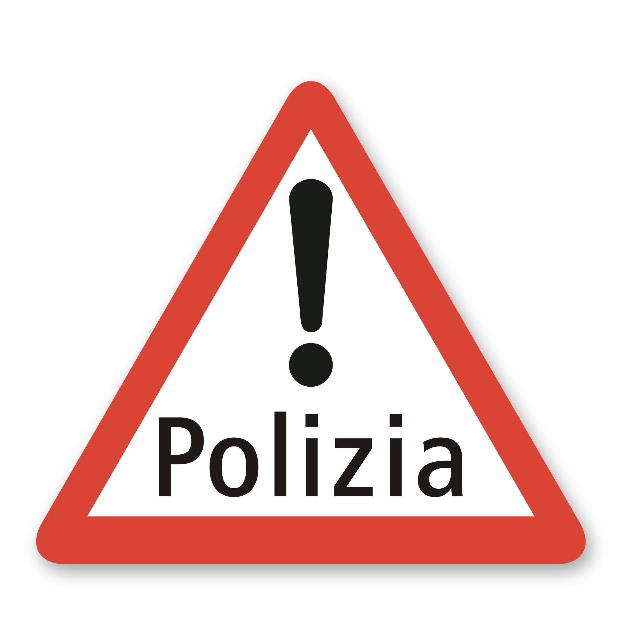 Polizia Segnale di avvertimento