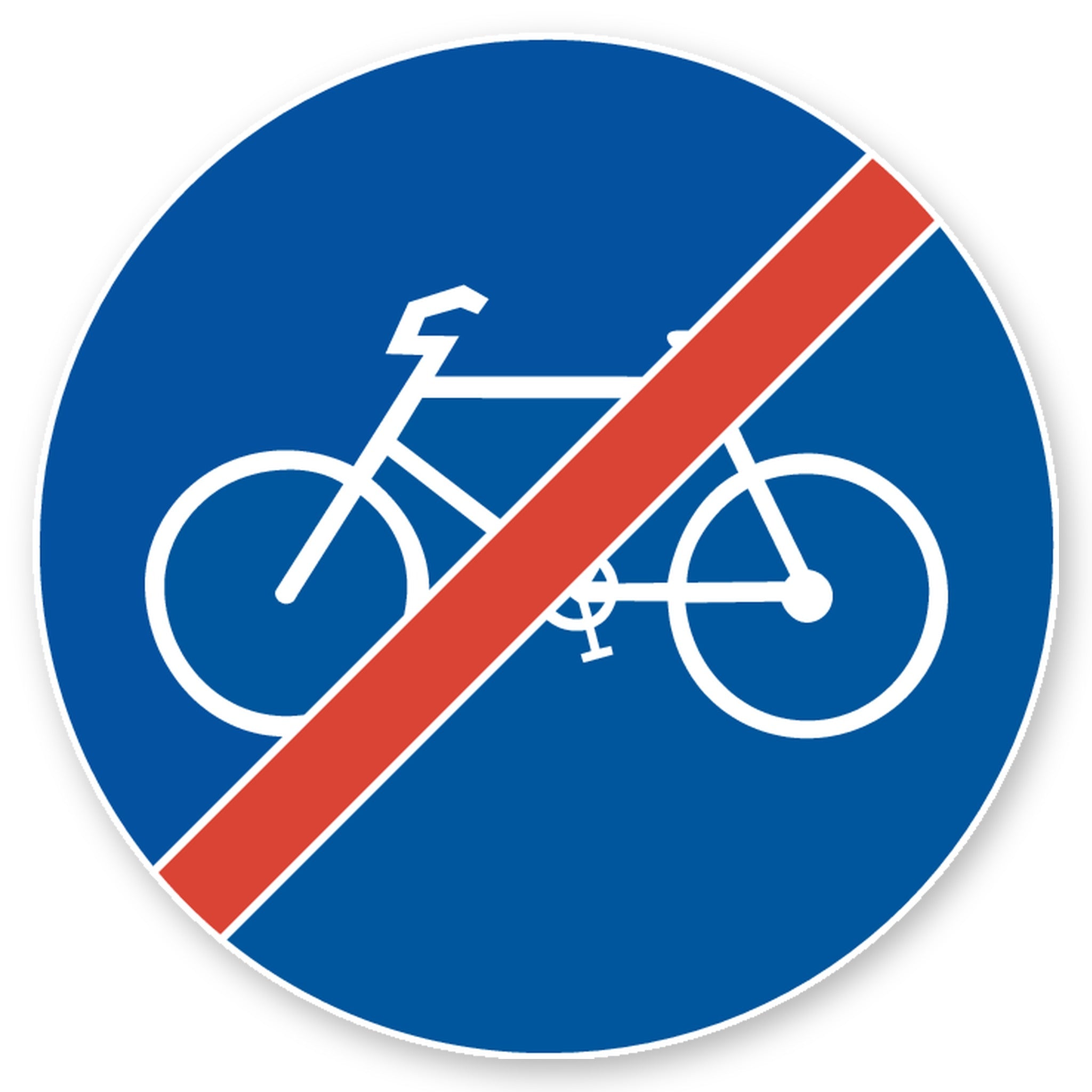 Ende des Radweges
