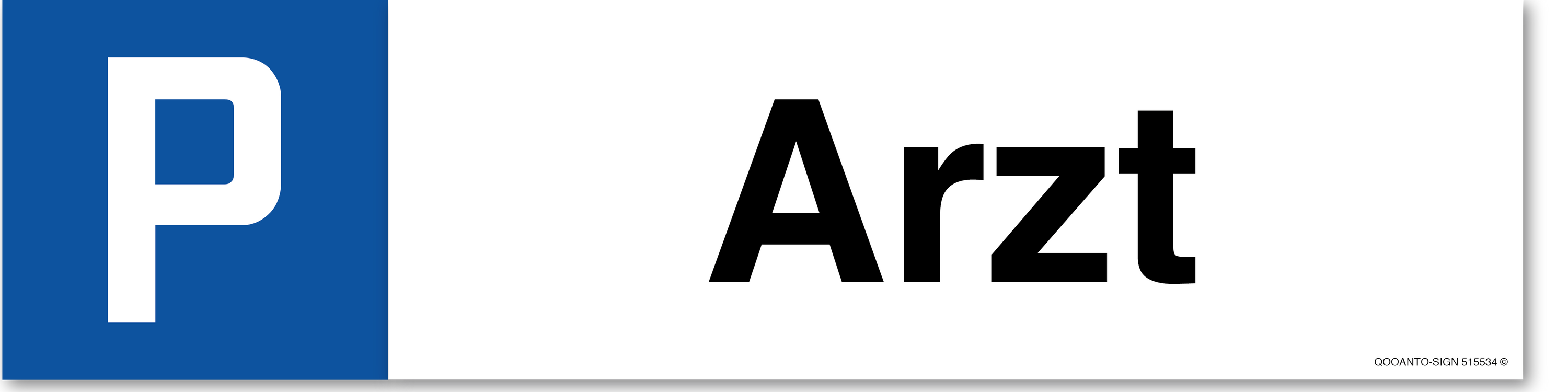 Arzt, Schild