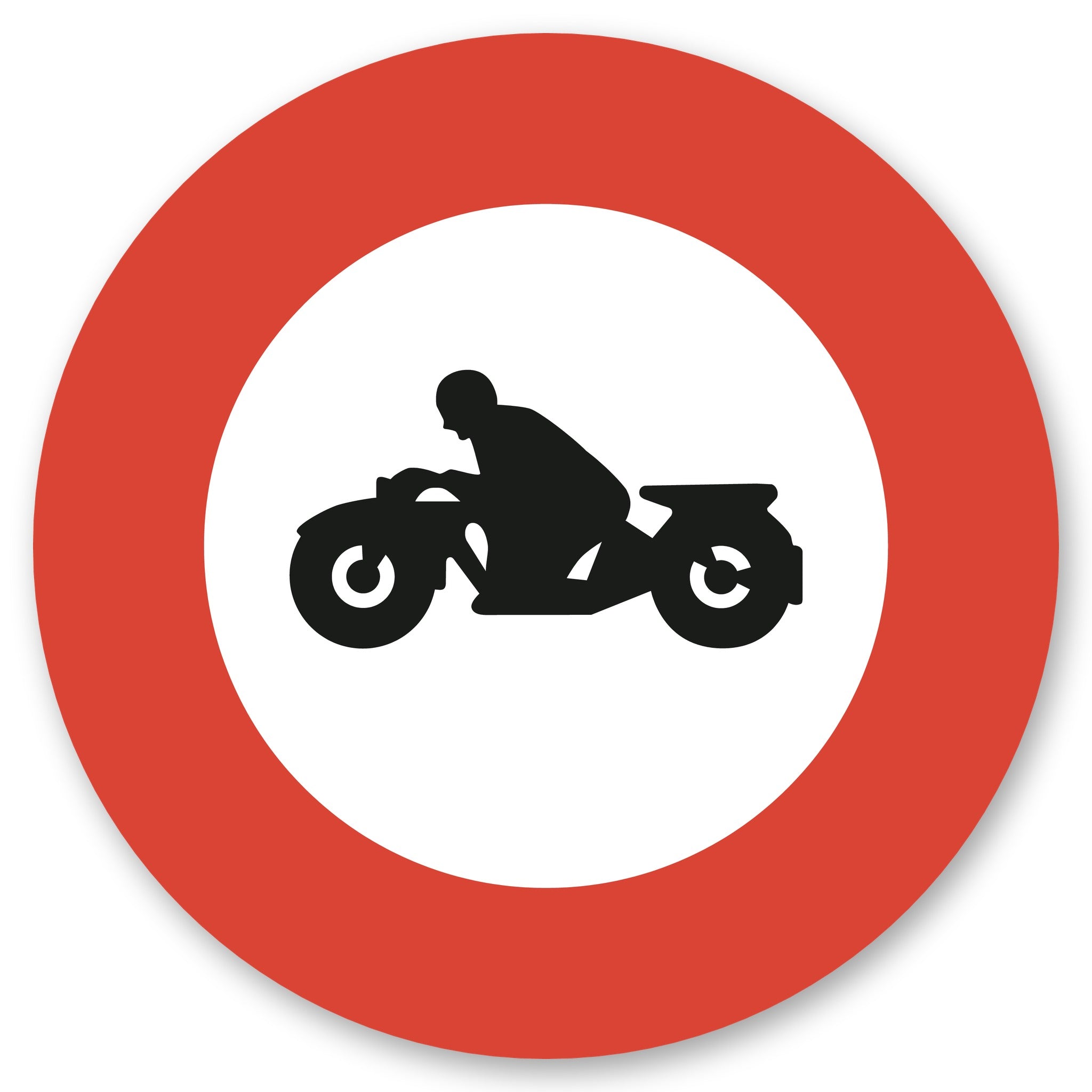 Verbot für Motorräder